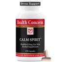 Health Concerns Calm Spirit - Stress Relief Supplement with Chinese Herbal Blend - Supports A Relaxed Mood, & Emotional Wellness - Magnesium Glycinate & Hawthorn Extract - 270 Capsules