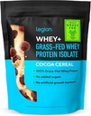 LEGION Whey+ Protein Whey Isolate from Grass Fed Cows - Whey Protein Isolate Powder Low Calorie, Non-GMO, Sugar Free, Lactose and Gluten Free, All Natural Protein Powder for Men & Women 30 Servings