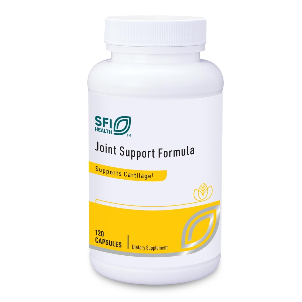Klaire Labs SFI Health Joint Support Formula - Joint Recovery & Cartilage Production Blend with Hydrolyzed Collagen, Chondroitin & Hyaluronic Acid (120 Capsules)