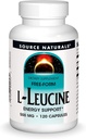 Source Naturals L-Leucine, 500mg, 120 Capsules
