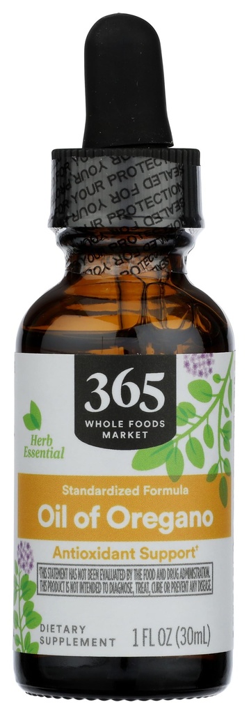 365 by Whole Foods Market, Oil of Oregano Liquid Extract, 1 Fl Oz