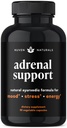 Nuven Naturals Adrenal Support - Cortisol Manager & Adrenal Support Supplements with Ashwagandha Extract, Rhodiola Rosea, Holy Basil to Help Stress, Fatigue & Energy | Adaptogens | 90 Capsules