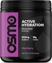 Osmo Active Hydration Electrolyte Powder (20 Servings) - Includes Sodium, Magnesium, Potassium, Carbs & Vitamins, Cane Sugar - All Natural Ingredients, 3X Faster Hydration, Boosts Power & Endurance