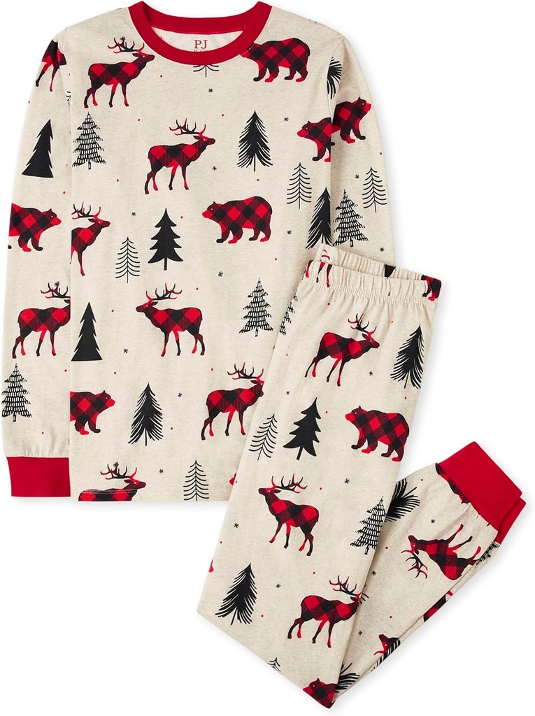 The Children’s Place Family Matching, Christmas and Holiday Pajama Sets, Cotton