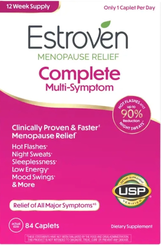 Value Pack - Complete Multi-Symptom Menopause Supplement for Women, 84 Ct.