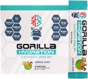 Gorilla Mind Hydration Packets - 3,073mg Electrolytes On The Go Convenient Drink Mix for Comprehensive Replenishment - Zero Sugar, Naturally Sweetened & Fasting Friendly - 30 Count (Jungle Juice)
