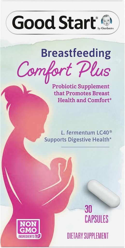 Gerber Good Start Probiotic Supplement, Breastfeeding Comfort Plus, 30 Capsules