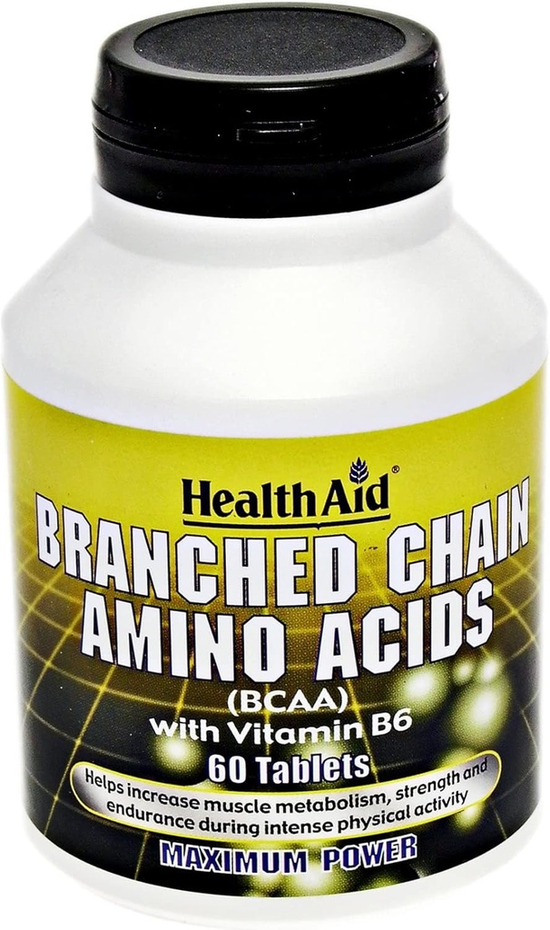 Health Aid Branch Chain Amino Acids 60 Tablets