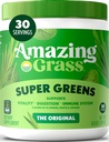 Amazing Grass Super Greens Powder Original, 30 Servings, 8.5 oz