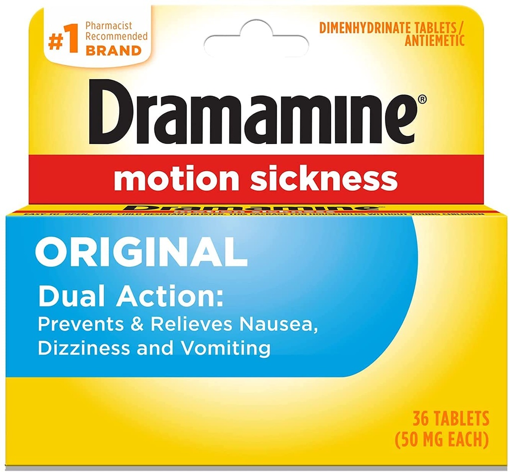 Dramamine 50mg Tablets-36 ct by Dramamine
