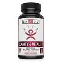 ZHOU Clarity & Vitality - DHEA Supplement for Women and Men, 50mg Pure DHEA for Hormonal Balance, Healthy Aging Support, Vegan - 60 Veggie Capsules (Pack of 1)
