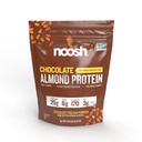 NOOSH Plant Based Almond Protein Powder Chocolate 43 Gram - Vegan Protein Powder, All Natural Ingredients, Non-GMO, Gluten Free, Kosher, Peanut Free, Soy Free, Dairy Free (Chocolate)