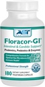Floracor-GI Candida Cleanse, Probiotic and Enzyme Support Formula 180 Capsules