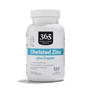 365 by Whole Foods Market, Chelated Zinc plus Copper, 120 Count