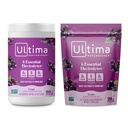 Ultima Replenisher Electrolyte Powder Drink Mix Bundle – Sugar Free – Grape, 90 Serving Canister and 20 Stickpacks – 6 Electrolytes and Minerals – Keto Friendly, Vegan, Non-GMO