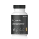 Shaklee - B-Complex- The Ultimate Energy Boost with Patented Bioactivated Absorption System™ - B Vitamins for Enhanced Well-Being - Supports Energy, Cardiovascular, and Brain Health - 240 Tablets