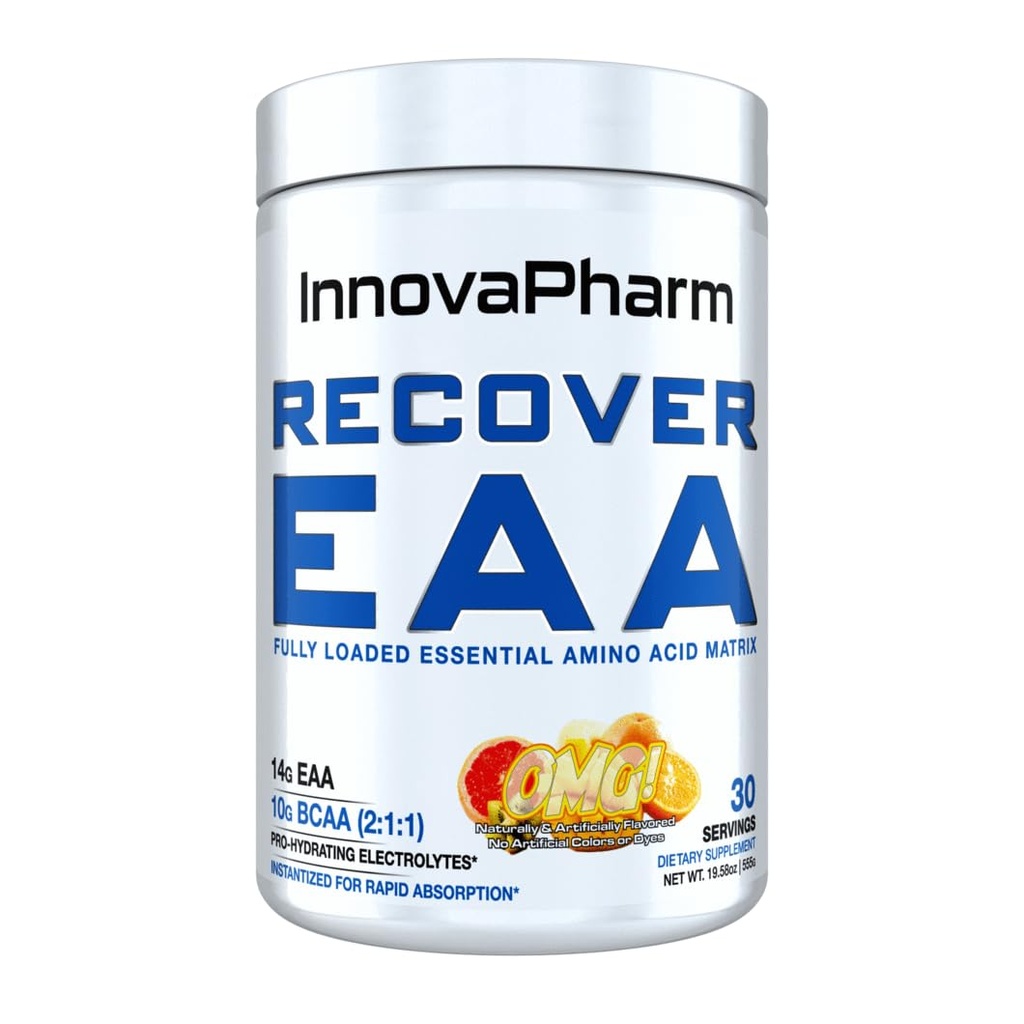 InnovaPharm Recover EAA Powder - Pink Lemonade - 19.5 Ounces