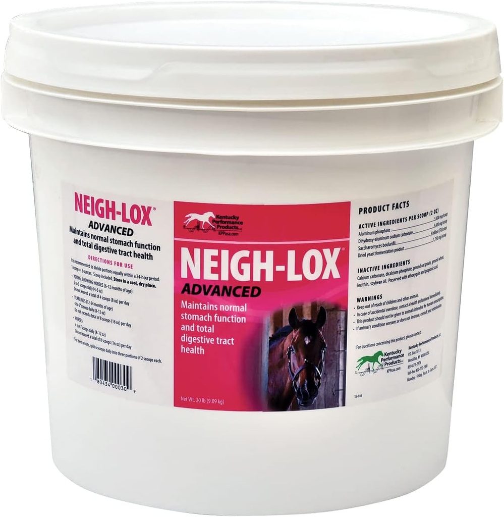 KENTUCKY PERFORMANCE PROD Neigh-Lox Advanced, 20 lb