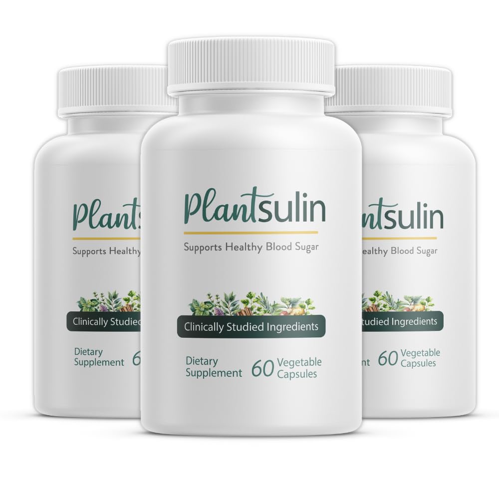 – Natural Blood Sugar Support Supplement - Herbal Blend with 11 Plant-Based Extracts - Promotes Metabolic Health & Liver Support - 180 Capsules