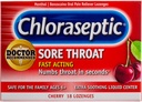 Arm & Hammer Simply Saline Nasal Spray 4.5oz & Chloraseptic Cherry Sore Throat Lozenges 18 Count Bundle