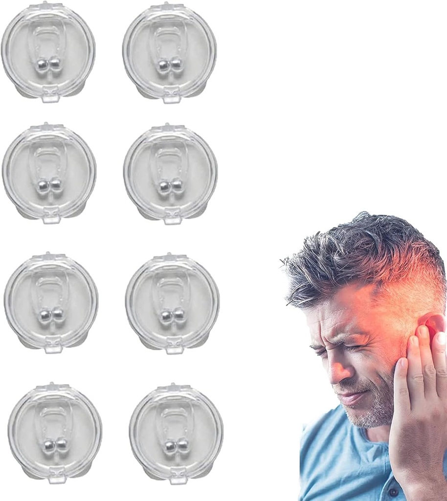 Tinnitus Relieve Device - 2 Pair Tinnitus Ear Cuff Set - Stop Ear Ringing