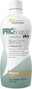 Liquid Collagen peptides Type I, III 15 Grams Protein per oz. | Plus Neutral Bottles 4 Pack Medtrition|