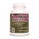Remedy’s Nutrition Echinacea & Goldenseal | 1,000mg, 60 Vegan Capsules Herbal Dietary Supplement | Two Month Supply