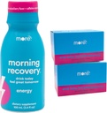 Morning Recovery, Electrolyte with Energy, Milk Thistle Drink Proprietary Formulation to Hydrate While Drinking for Morning Recovery, Highly Soluble Liquid DHM, Berry, Pack of 24