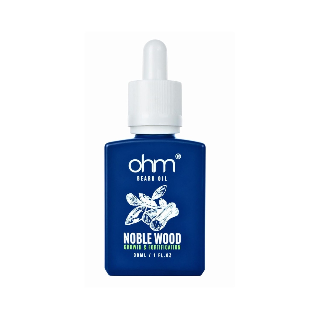 Beard Oil, Cold Pressed - Promotes Beard Growth and Strength (1 fl oz)