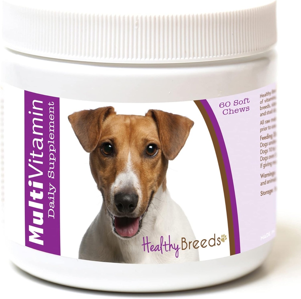 Healthy Breeds Jack Russell Terrier Multi-Vitamin Soft Chews 60 Count