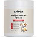 Allergy & Immune Support Chews for Dogs – Powered by Astragalus Root & Flaxseed C3 – Promotes Seasonal Allergy Relief, Gut & Digestive Health – Soft Chews