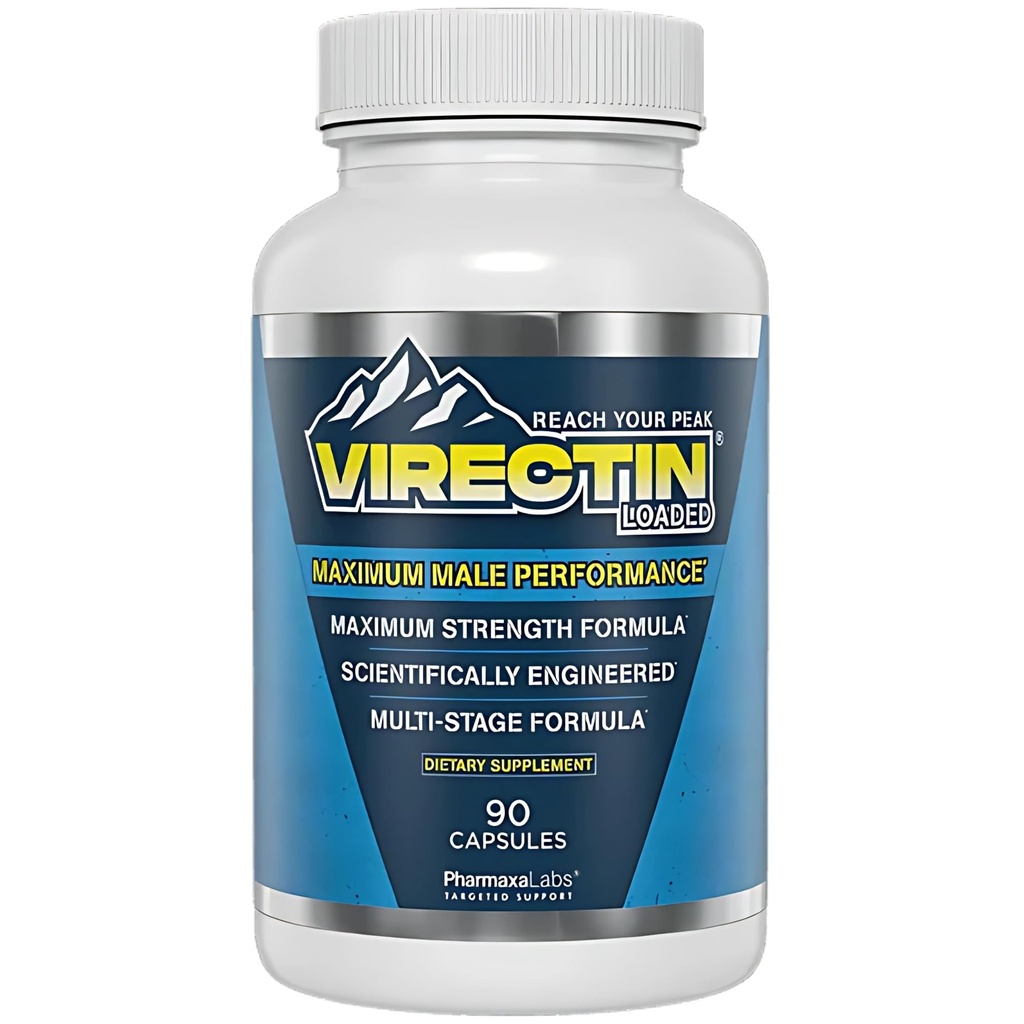 Virectin Loaded Dietary Supplement (90 Cap) 1 Pack