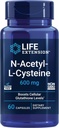 Life Extension N-Acetyl-L-Cysteine (NAC) - 60-600mg Veggie Caps