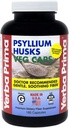 Yerba Prima Fiber Psyllium Husks - 180 Veg Caps