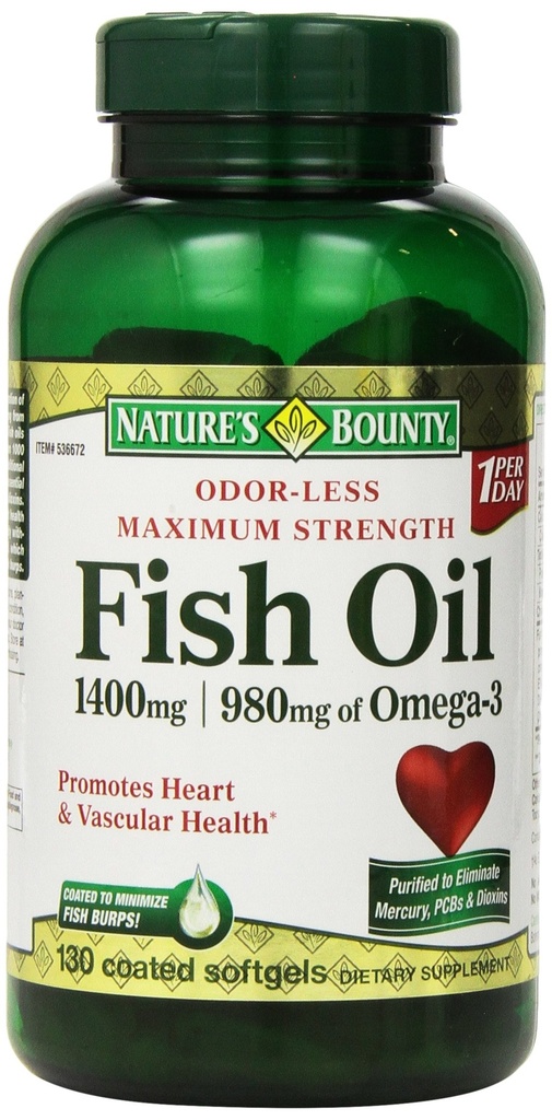 Nature's Bounty Fish Oil