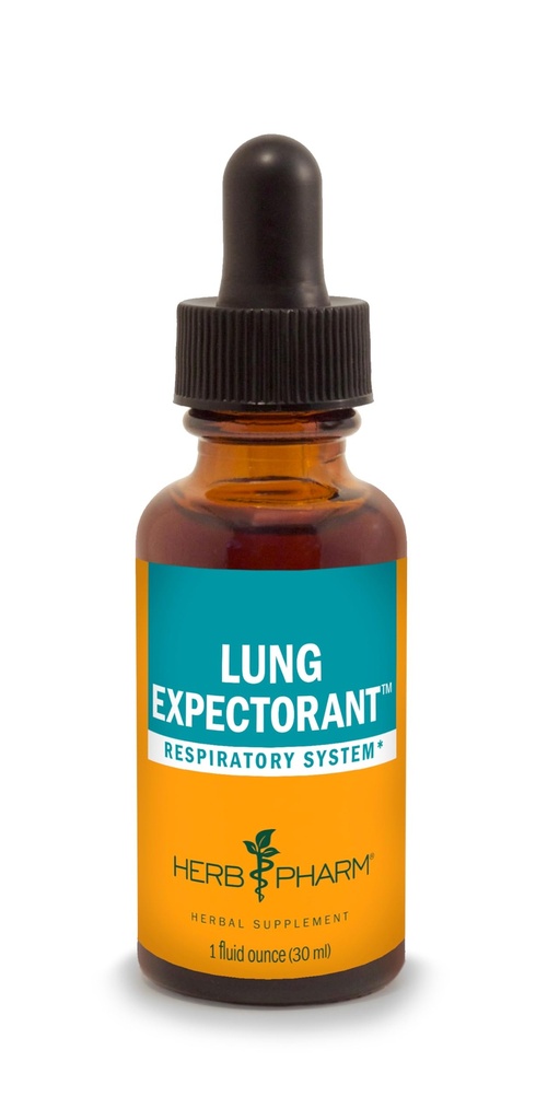 Herb Pharm Lung Expectorant™ with OSHA & Elecampane Liquid Herbal Extracts: Traditionally Used to Support Lung Health, OSHA Root Respiratory Immune Response, Includes ~3 Week Supply