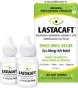 LASTACAFT Once Daily Eye Allergy Itch Relief Drops, (2 Count) 120 Day Supply,   Exclusive