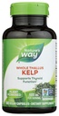 Nature's Way Kelp - Kelp Supplement for Thyroid Function Support* - Botanical Ingredient - Plant-Derived Capsule - Plant-sourced Iodine - Vegan, Gluten-Free & Dairy-Free - 180 Count (180 Servings)