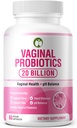Vaginal Probiotics for Womens Health 20 Billion CFU | PH Balance & Vaginigal Odor Support 60 Capsules | Scientifically Formulated Multi Strain Probiotic Blend with Prebiotics (Vaginal Probiotics)
