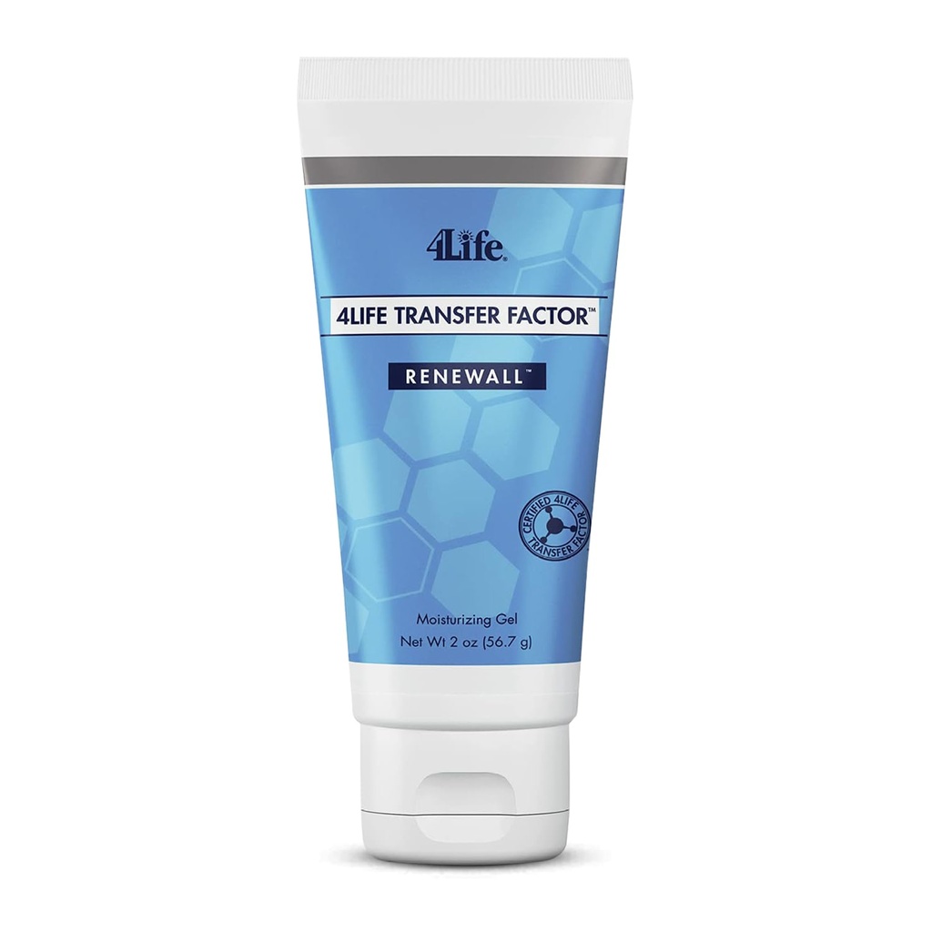4Life Transfer Factor RenewAll Gel - Topical Skin Care with Aloe Vera, Lavender Extract, Eucalyptus Oil, and Rosemary - 2oz