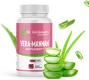 Vera-mannan Aloe Vera Supplement, 1 Bottle, 60 Capsules