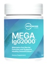 Microbiome Labs Mega IgG2000 Gut Health Powder for Women, Men & Kids 2+ - IgG Immunoglobulin Supplement for Digestive Health Support - Dairy-Free Bovine Colostrum Supplement Alternative (2.1 Ounces)