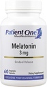 Patient One Melatonin 3 mg Extended Release | Supplement to Support Restful Sleep and Relaxation* | Natural Sleep Aid | 60 Capsules