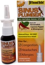 Sinus Plumber Pepper Nasal Spray, Allergy and Sinus Relief, Congestion, Headaches, 1 fl oz