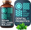 WILD FUEL Vegan Collagen Builder and Dental Probiotics for Fresh Breath Bundle