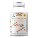 ANDREW LESSMAN Methyl Folate 1000mg - 240 Capsules - 1000 mcg L-Methyl Folate, Potent Levels of Essential Vitamin B9. Supports Healthy Heart, Brain, Immune and Pregnancy. Easy to Swallow Capsules