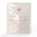 TONE & GLOW 100% Pure Non-Gmo Coix Seed Extract Powder | Job's Tears/Pearl Barley/Adlay | Vegan, Gluten Free, Concentrated, All Natural, Made in Japan