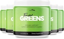 Tonic Greens Vitamin Boost Supplement Official Formula - Natural Green Blend Energy Supplement Extra Strength with BCAA, L-Glutamine, Vitamin B6, Revolutionary Energy Fix Solution Reviews (5 Pack)