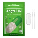 Size 1 Empty Capsules Vegan Plant Based Clear (100 Count) Gluten Free, Non-GMO, Halal Certified Pill Caps Filling Kit with 2 Spoons for Vegetarian DIY Your Own Supplements