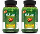 Irwin Naturals CLA Lean Body Fat Reduction - Helps Reduce Body Fat & Increase Muscle Tone - 80 Liquid Soft-Gels (Pack of 2)